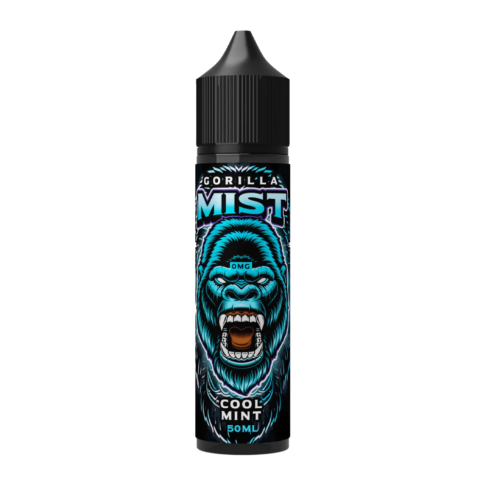 Gorilla-Mist-50ml-Shortfill-E-Liquid-Cool-Mint